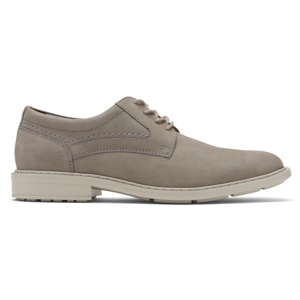 Sapatos Oxford Homem Rockport Tanner Plain Toe Bege,Portugal CLVAB-1925